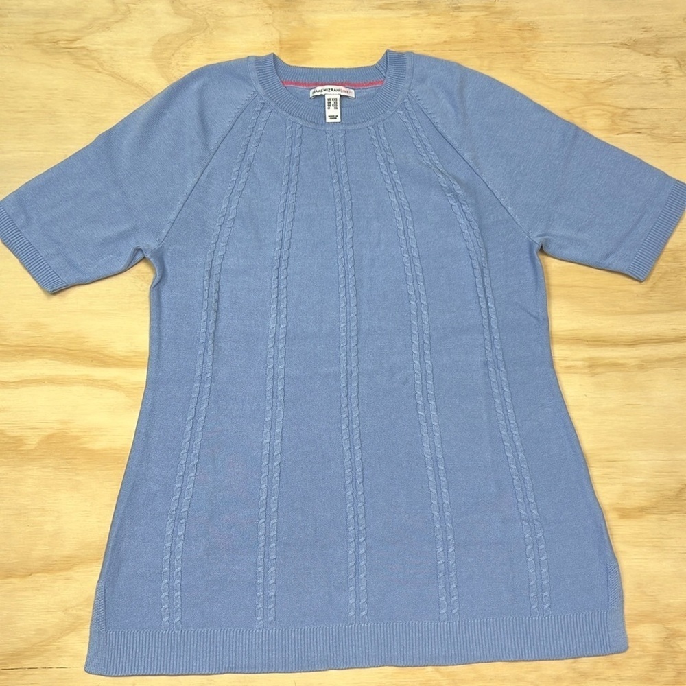 Isaac Mizrahi Live! Sunburst Cable Sweater Pullover Size XXS
